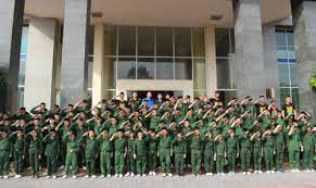 Tổng kết lớp 1 học kỳ trong Quân đội tỉnh Hải Dương